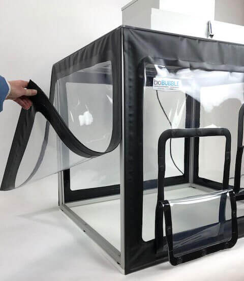 Benchtop Biocontainment Enclosures from bioBUBBLEBenchtop