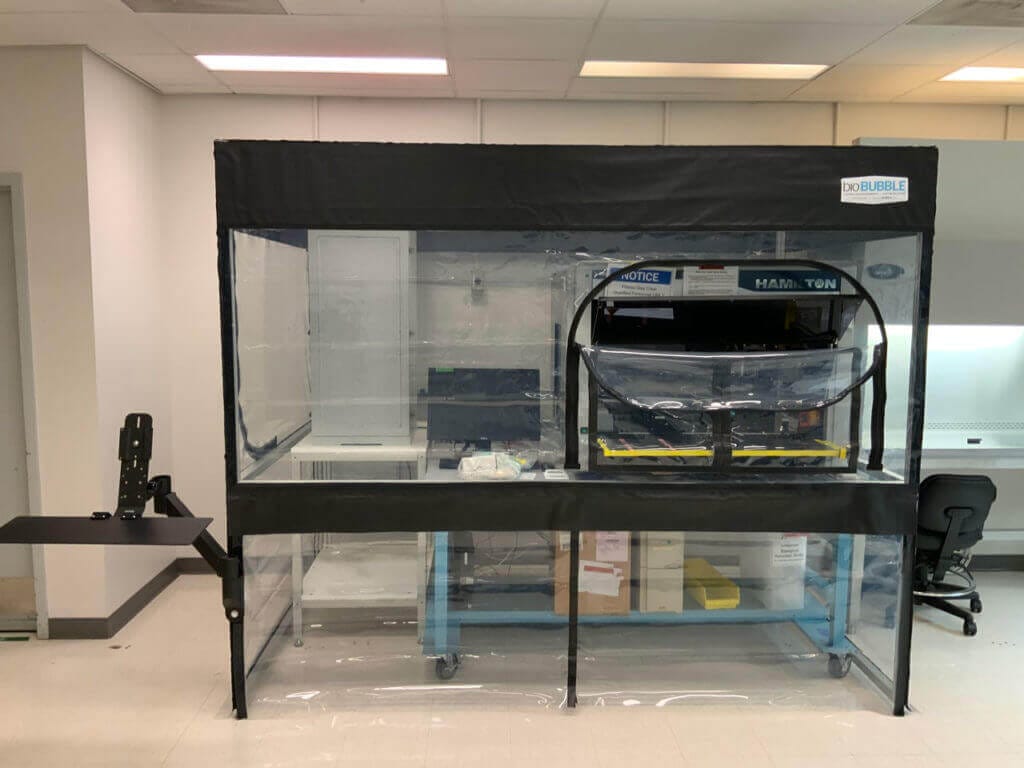 Enclosures for Laboratory Automation bioBUBBLE