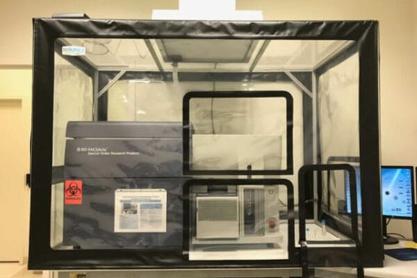 benchtop biocontainment enclosure